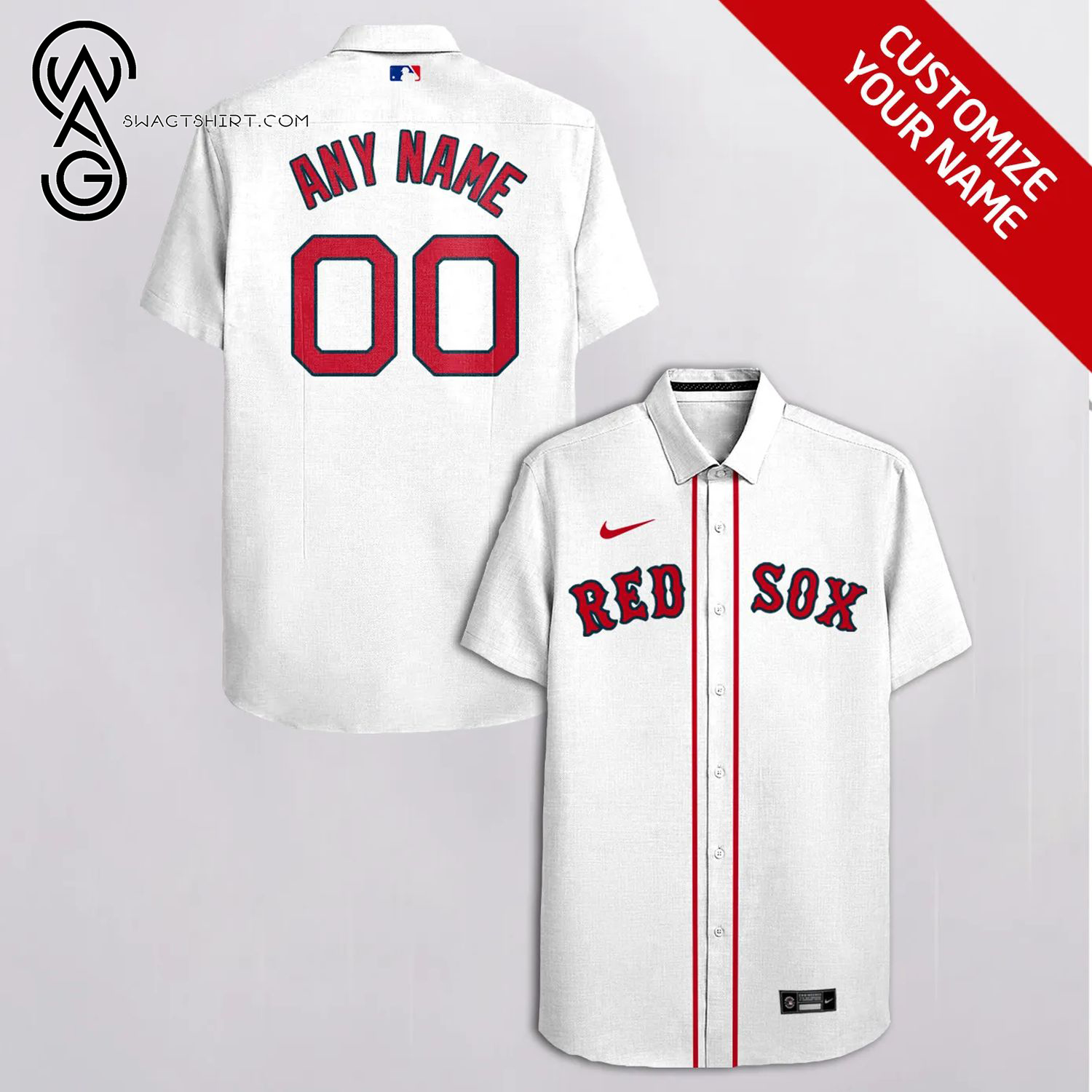 [Top Trending] Boston Red Sox For Fan Full Printing Personalized Hawaiian Shirt